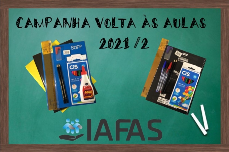 CAMPANHA VOLTA ÀS AULAS 2021/2 - ENCERRADA EM 31/08/2021